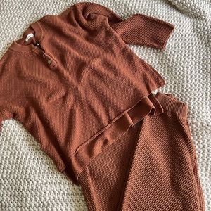 SOLD Crosspost: Free People Hailee Sweater Set DUPE